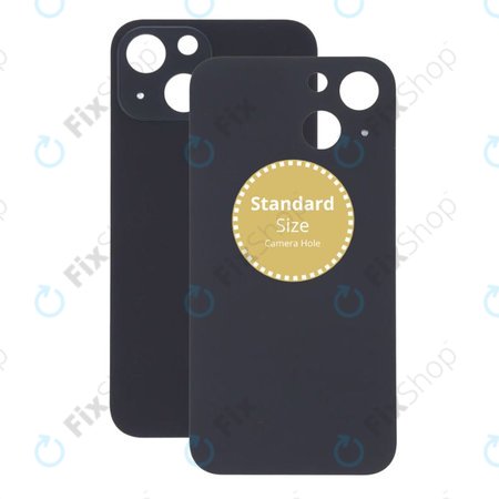 Apple iPhone 13 Mini - Sklo Zadního Housingu (Midnight)