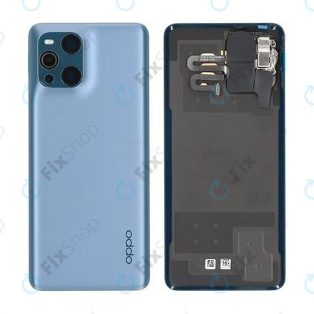 Oppo Find X3 Pro - Bateriový Kryt (Blue) - 6561751 Genuine Service Pack