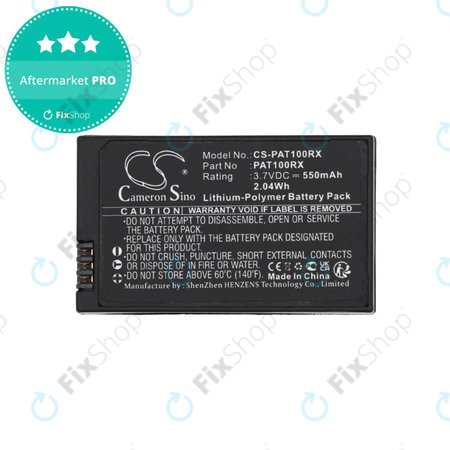 Baterie pro Parrot, 550mAh, Li-Pol, 3.7V, PF070238, HQ