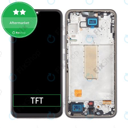 Samsung Galaxy A34 5G A346B - LCD Displej + Dotykové Sklo + Rám (Graphite) TFT