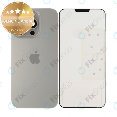 Sklo Zadního Housingu pro iPhone 16 Pro | Natural Titanium | 661-42725 | Genuine Apple