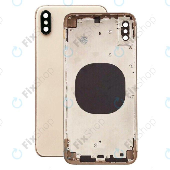 Apple iPhone XS Max - Zadní Housing (Gold)
