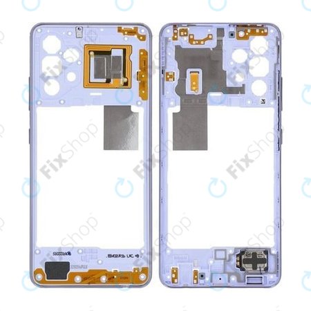 Samsung Galaxy A32 4G A325F - Střední Rám (Awesome Violet) - GH97-26181D Genuine Service Pack