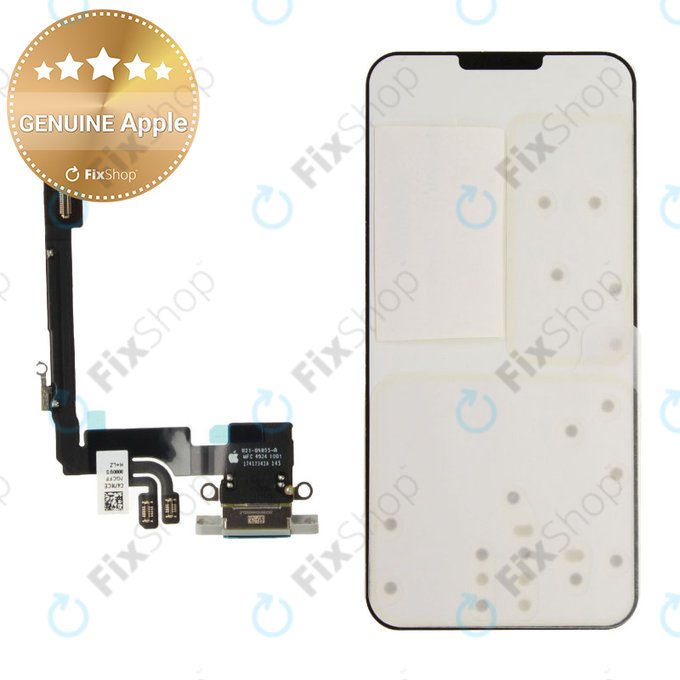 Nabíjecí Konektor + Flex Kabel pro iPhone 16 Pro | White Titanium | 923-11089 | Genuine Apple