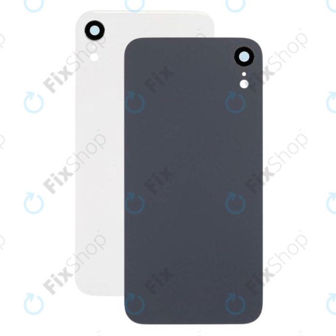 Apple iPhone XR - Sklo Zadního Housingu + Sklíčko Kamery (White)