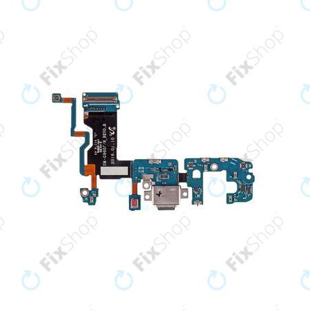 Samsung Galaxy S9 Plus G965F - Nabíjecí Konektor + Mikrofon + Flex Kabel - GH97-21682A Genuine Service Pack