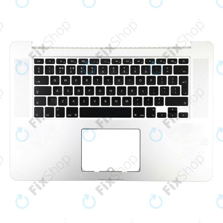 Apple MacBook Pro 15" A1398 (Late 2013 - Mid 2014) - Horní Rám Klávesnice + Klávesnice UK