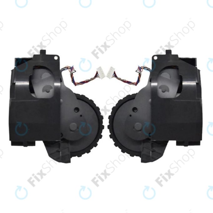 Xiaomi Roborock S6 - Levé a Pravé Kolečko s Motorem (Šedé)