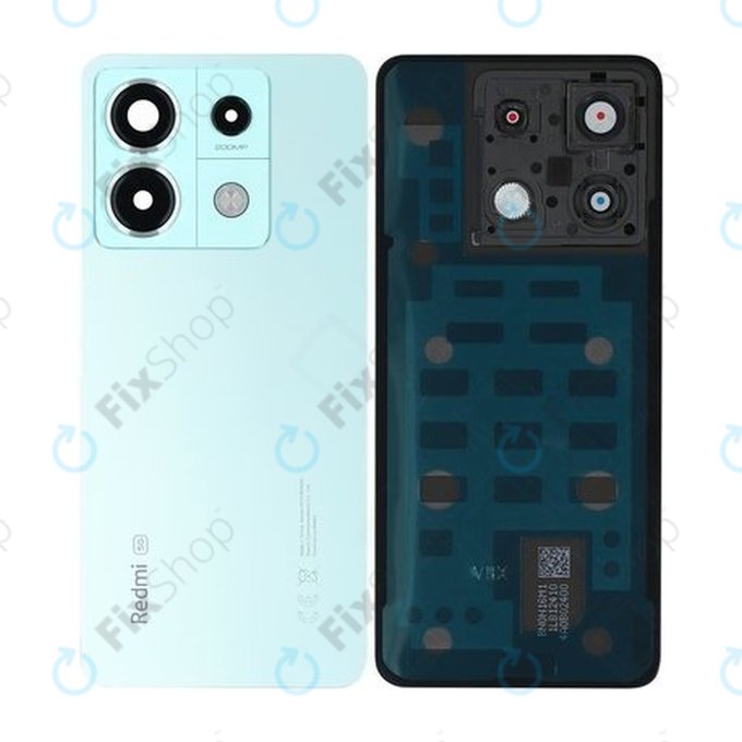 Xiaomi Redmi Note 13 Pro 5G 2312DRA50C - Bateriový Kryt (Ocean Teal) - 5600100N1600 Genuine Service Pack