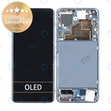 Xiaomi Mi 11 - LCD Displej + Dotykové Sklo + Rám (Midnight Gray) - 56000800K200 Genuine Service Pack