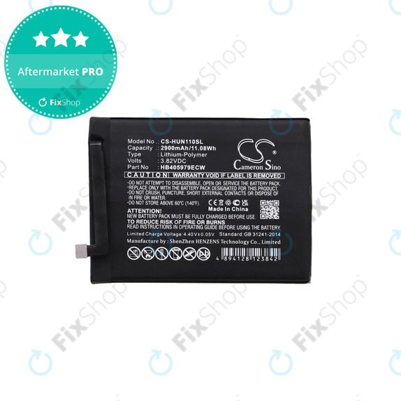 Baterie pro Huawei Y5, Y6, 2900mAh, Li-Pol, 3.82 V, HB405979ECW, HQ