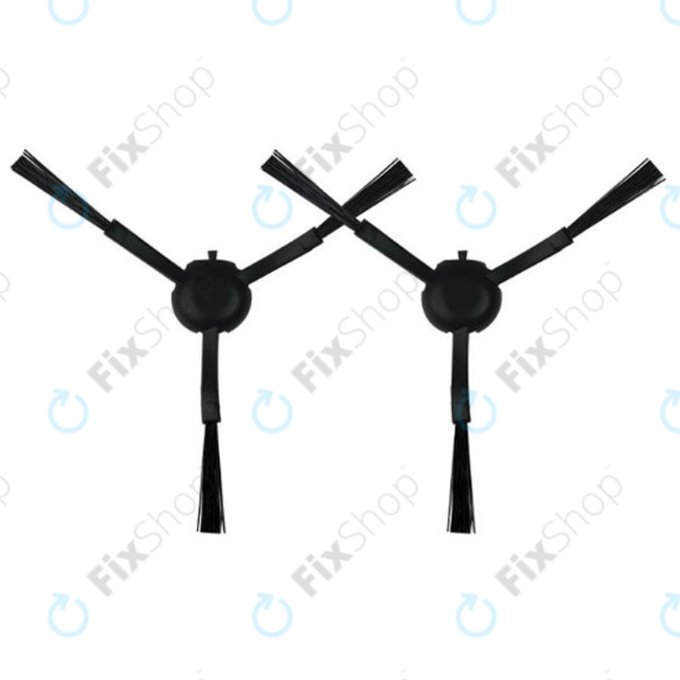 Xiaomi Dreame L20 Ultra, X20 Pro, X20 Plus - Boční Kartáč (Černý) - 2ks