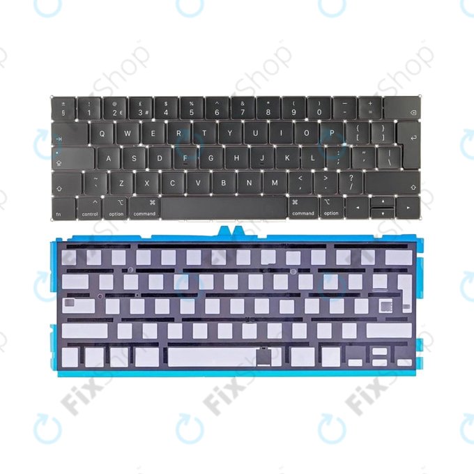 Apple MacBook Pro 13" A2159 (2019) - Klávesnice + Podsvícení UK/EU