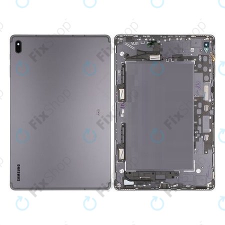 Samsung Galaxy Tab S7 FE 5G T736B - Bateriový Kryt (Mystic Black) - GH82-25745A Genuine Service Pack