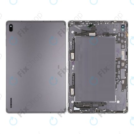 Samsung Galaxy Tab S7 FE 5G T736B - Bateriový Kryt (Mystic Black) - GH82-25745A Genuine Service Pack