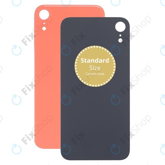 Apple iPhone XR - Sklo Zadního Housingu (Coral)