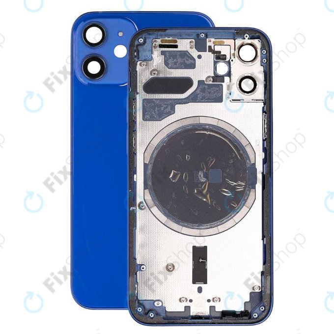 Apple iPhone 12 Mini - Zadní Housing (Blue)
