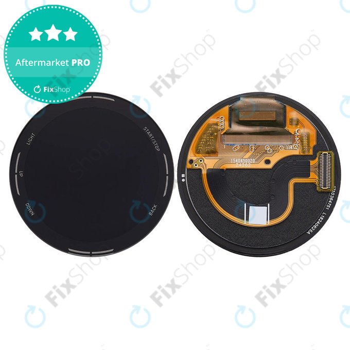 OLED displej + Dotykové sklo bez rámu (Black) pro Garmin Instinct 3 45mm