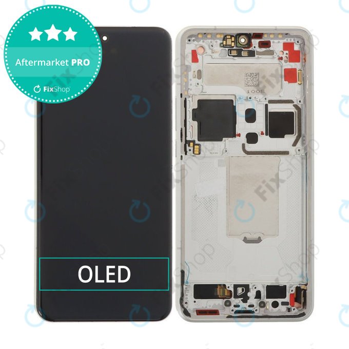 Xiaomi 15 Ultra 5G - LCD Displej + Dotykové Sklo + Rám (White) OLED