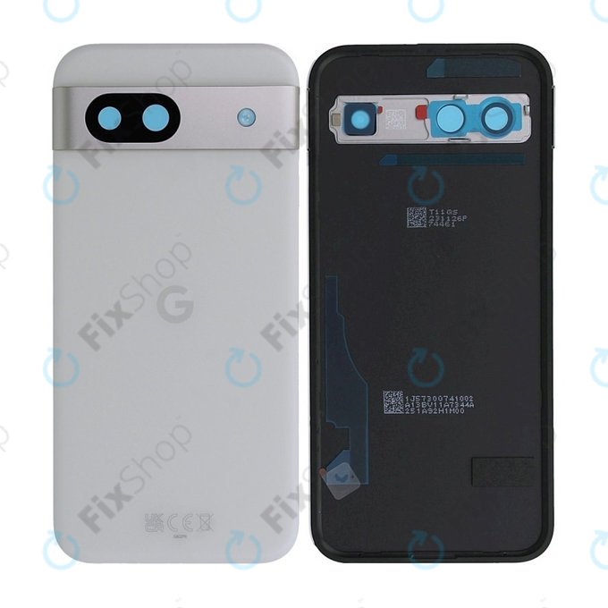 Google Pixel 8a - Bateriový Kryt (White) - G949-00786-00 Genuine Service Pack