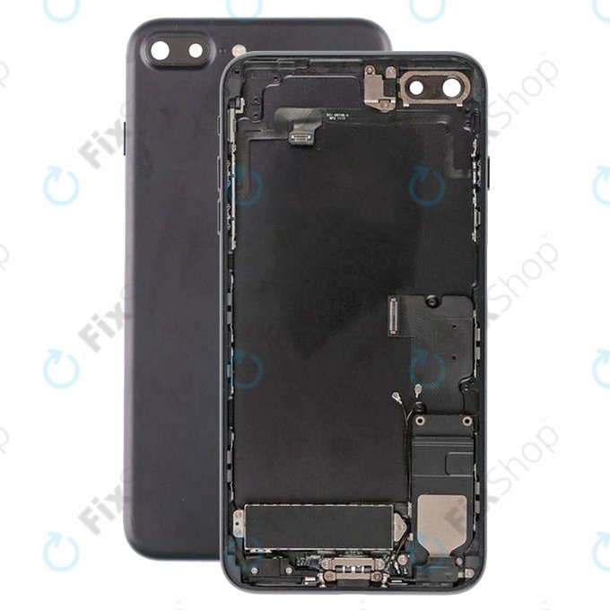 Apple iPhone 7 Plus - Zadní Housing s Malými Díly (Black)