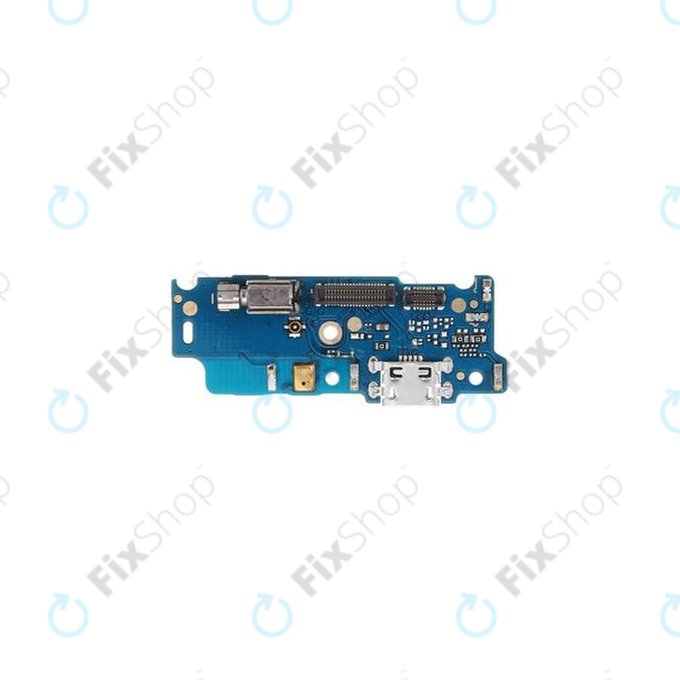 Motorola Moto E4 XT1761 - Nabíjecí Konektor + Mikrofon PCB Deska