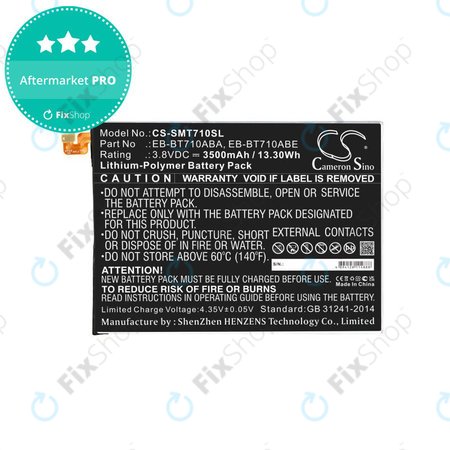 Baterie pro Samsung Galaxy Tab S2 8.0, 3500mAh, Li-Pol, 3.8V, EB-BT710ABA, HQ