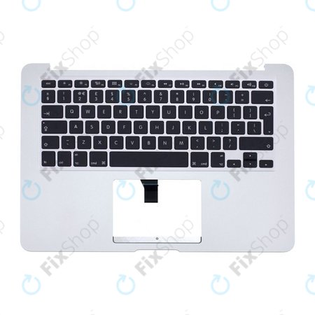 Apple MacBook Air 13" A1466 (Mid 2013 - Mid 2017) - Horní Rám Klávesnice + Klávesnice UK