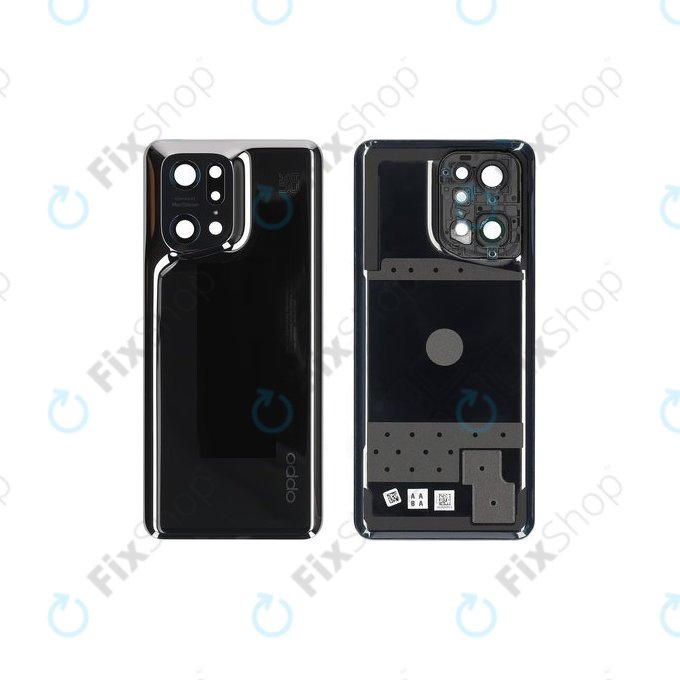 Oppo Find X5 Pro - Bateriový Kryt (Glaze Black) - 4150045 Genuine Service Pack