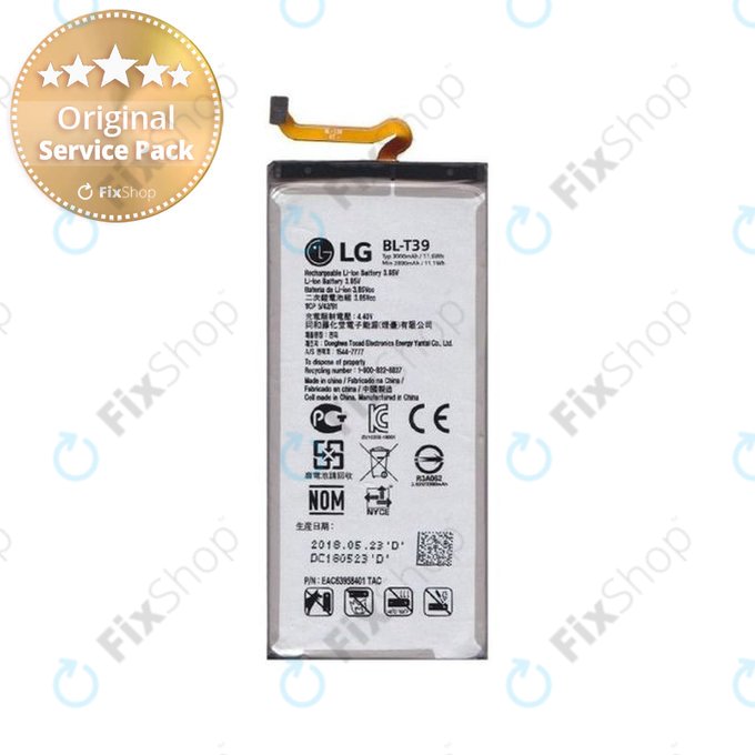 LG G710EM G7 ThinQ - Baterie BL-T39 3000mAh - EAC63878401 Genuine Service Pack