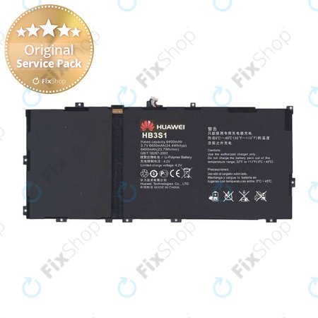 Huawei MediaPad 10 FHD - Baterie HB3S1 6600mAh - 24021032, 24021156