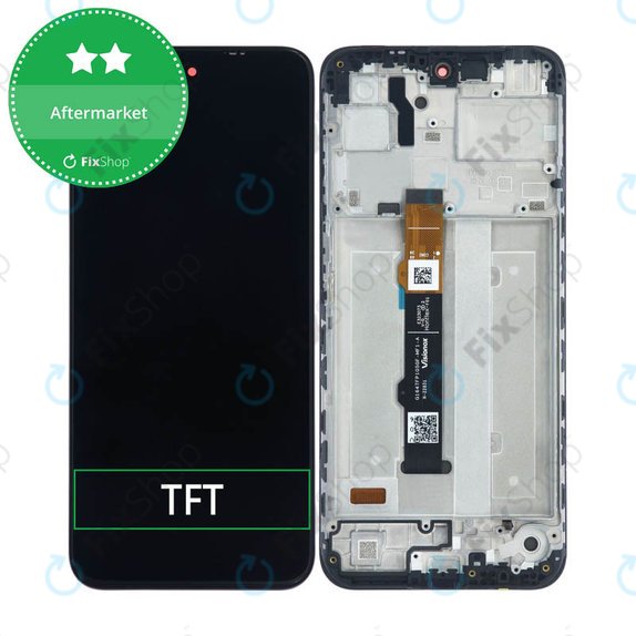 Motorola Moto G41 XT2167 - LCD Displej + Dotykové Sklo + Rám (Meteorite Black) TFT