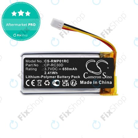 Baterie pro Razer Naga Pro, Basilisk Ultimate, 650mAh, Li-Pol, 3.7V, CP-RC30D, HQ
