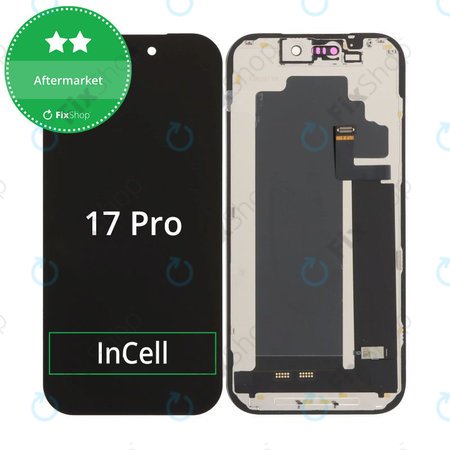 Displej In-Cell FHD pro iPhone 17 Pro, Dotykové sklo s rámem