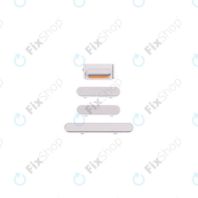 Apple iPhone 13, 13 Mini - Boční Tlačítka (Starlight)