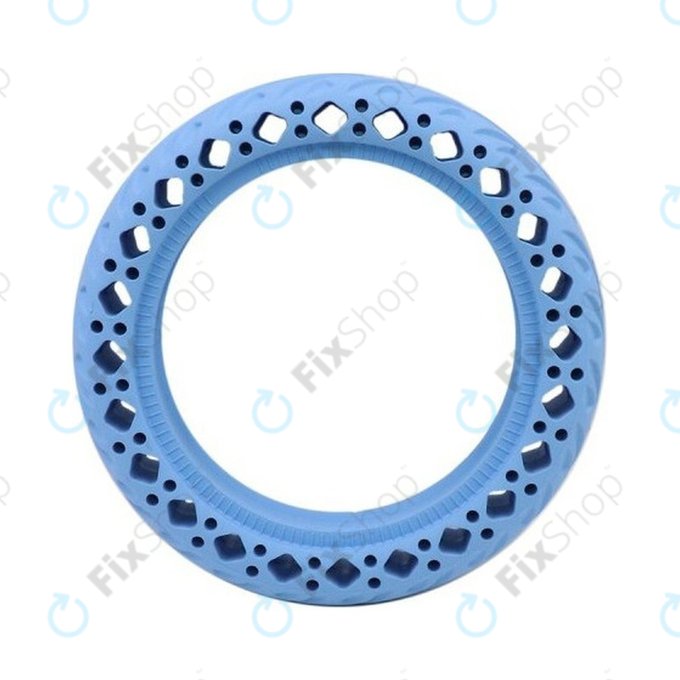 Xiaomi Mi Electric Scooter 1S, 2 M365, Essential, Pro, Pro 2 - Odolná Plná Bezdušová Pneumatika (Typ 2) (Blue)