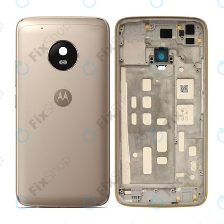 Motorola Moto G5 Plus - Bateriový Kryt (Fine Gold)