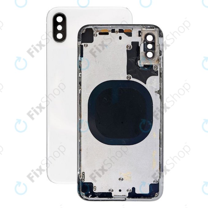 Apple iPhone X - Zadní Housing (Silver)