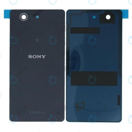 Sony Xperia Z3 Compact D5803 - Bateriový Kryt bez NFC Antény (Black)