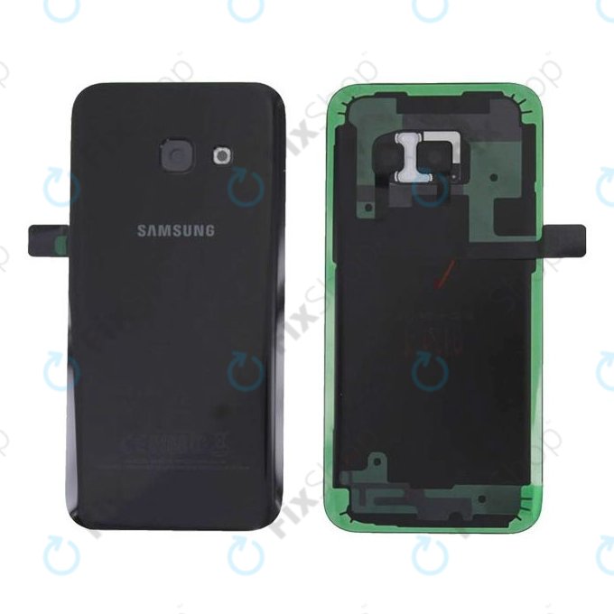 Samsung Galaxy A3 A310F (2016) - Bateriový Kryt (Black) - GH82-11093B Genuine Service Pack