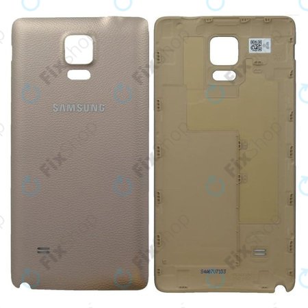 Samsung Galaxy Note 4 N910F - Bateriový Kryt (Bronze Gold)