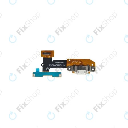 Lenovo Yoga TAB 3 YT3-850 - Nabíjecí Konektor + Flex Kabel Bočních Tlačítek  - 5F78C02818
