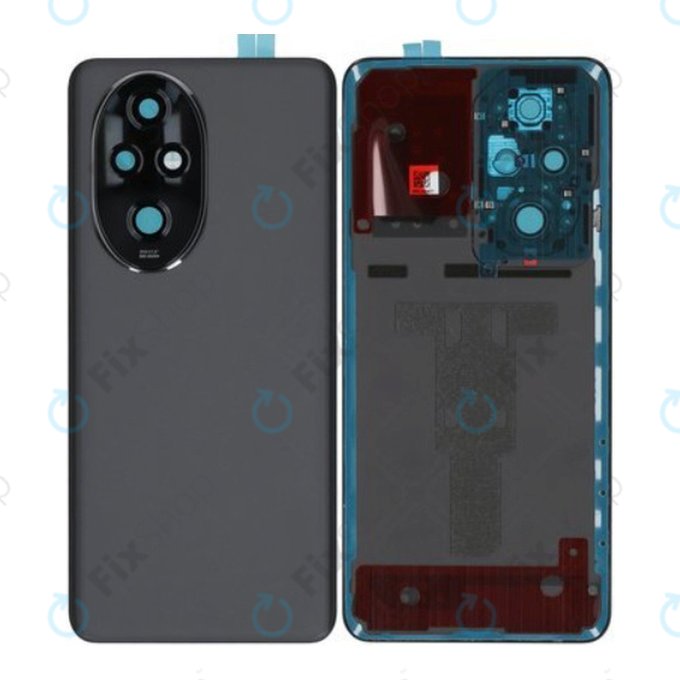 Honor 200 Pro - Bateriový Kryt Komplet (Black)