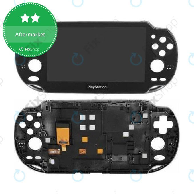 Sony Playstation Vita 1000 - LCD Displej + Dotykové Sklo + Rám (Black) TFT