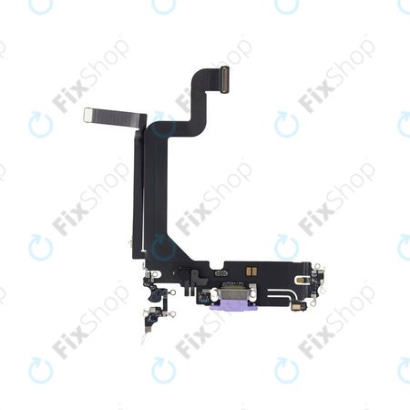 Apple iPhone 14 Pro Max - Nabíjecí Konektor + Flex Kabel (Deep Purple)