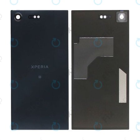 Sony Xperia XZ Premium Dual G8142 - Bateriový Kryt (Deepsea Black) - 1306-7154 Genuine Service Pack
