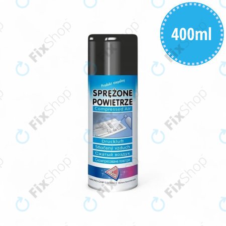 Stlačený vzduch ve spreji, nehořlavý, 400 ml