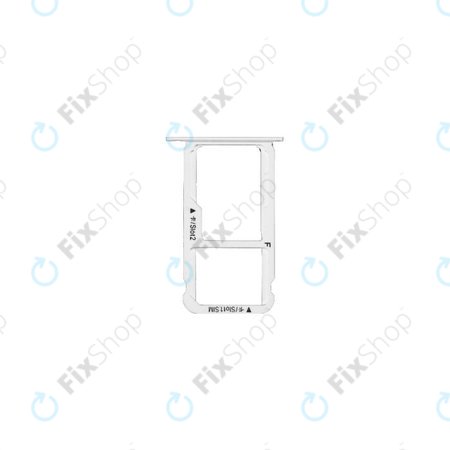 Huawei Honor 8 - SIM / SD Slot (White) - 51660XYG, 51661BUJ Genuine Service Pack