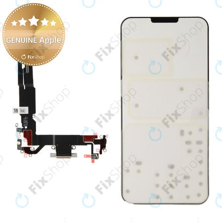 Nabíjecí Konektor + Flex Kabel pro iPhone 16 | White | 923-11223 | Genuine Apple