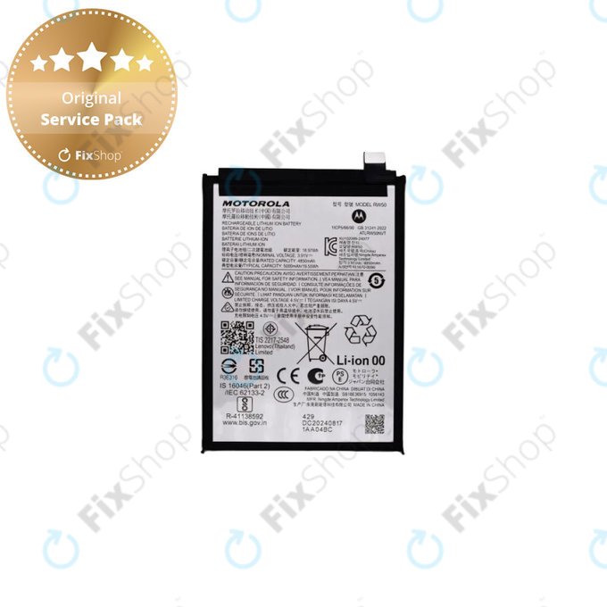 Motorola Moto G75 5G - Baterie RW50 5000mAh - SB18E36915 Genuine Service Pack